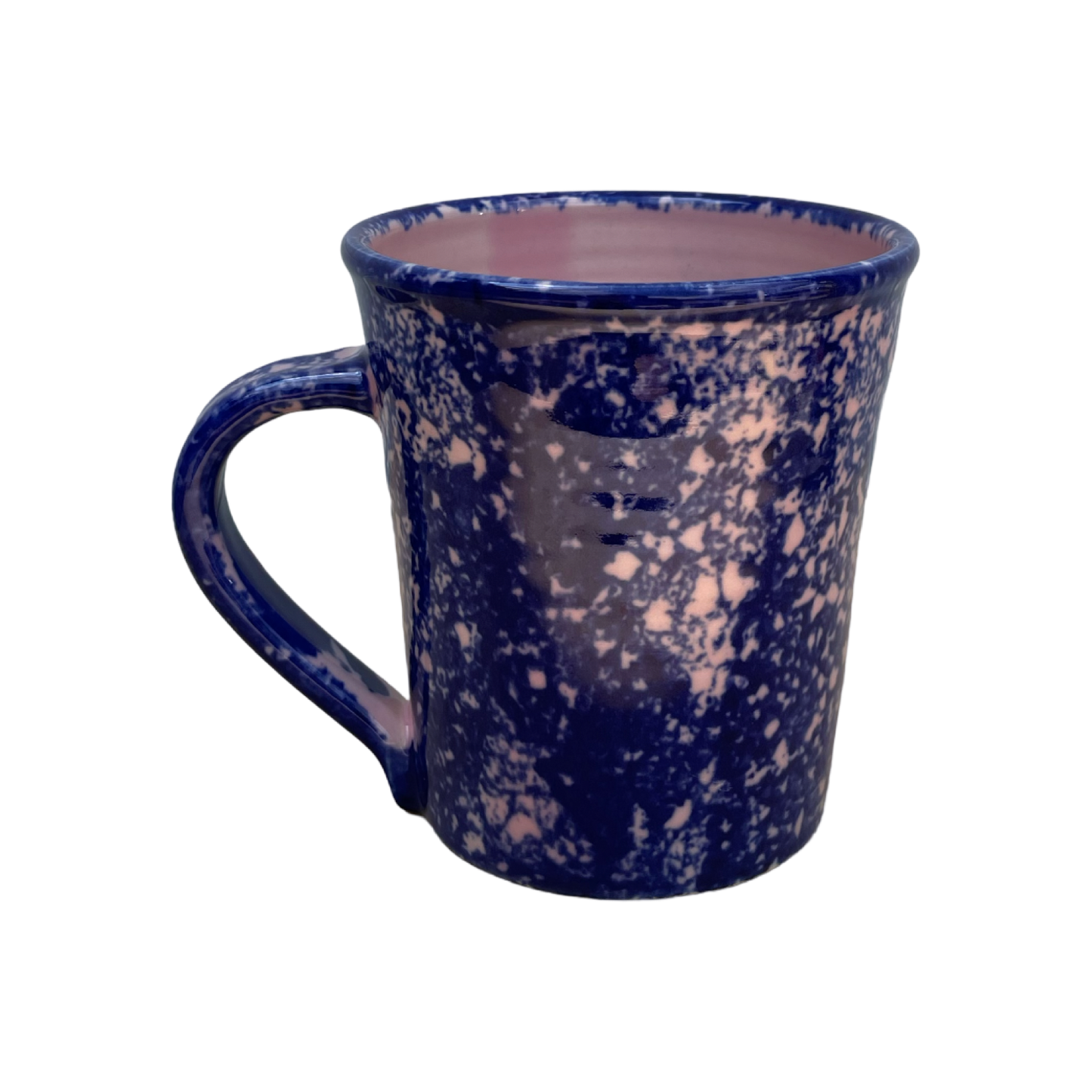 Cobalt Sponged Mug - Pink