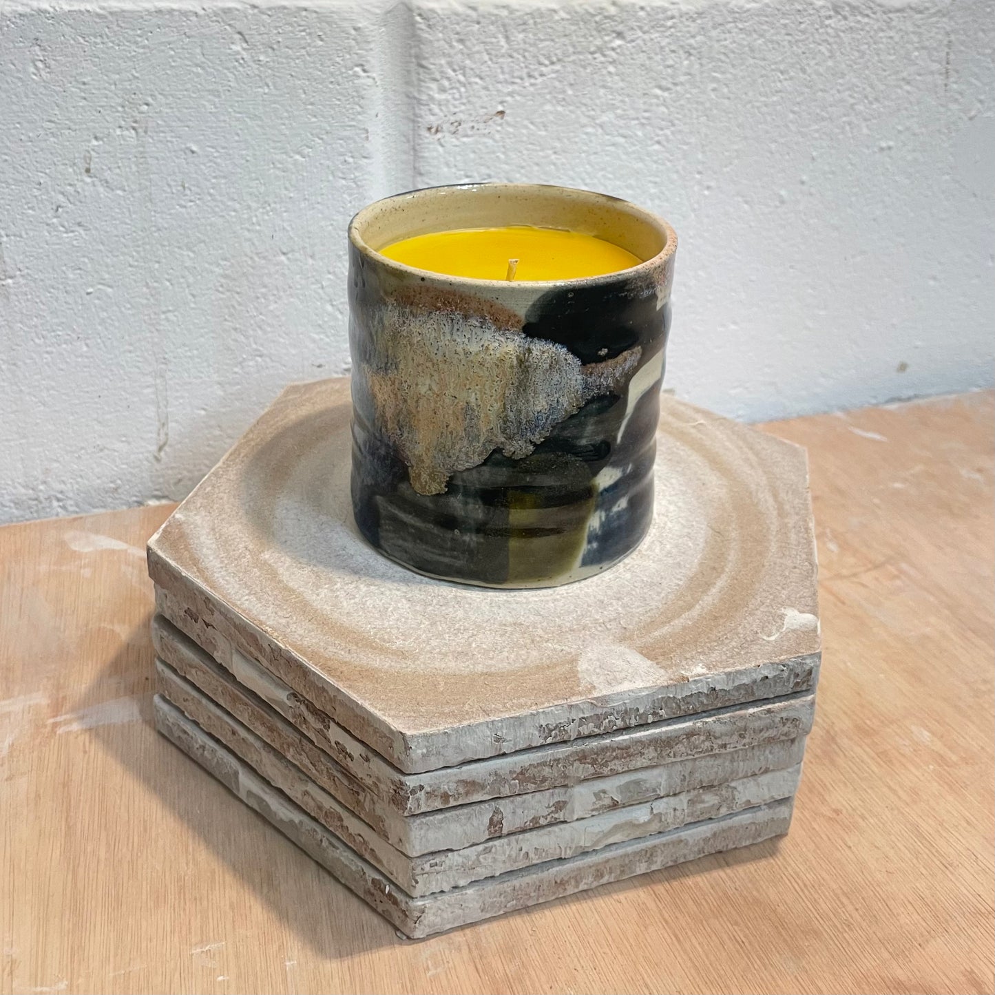 Candle - Mixed Glaze