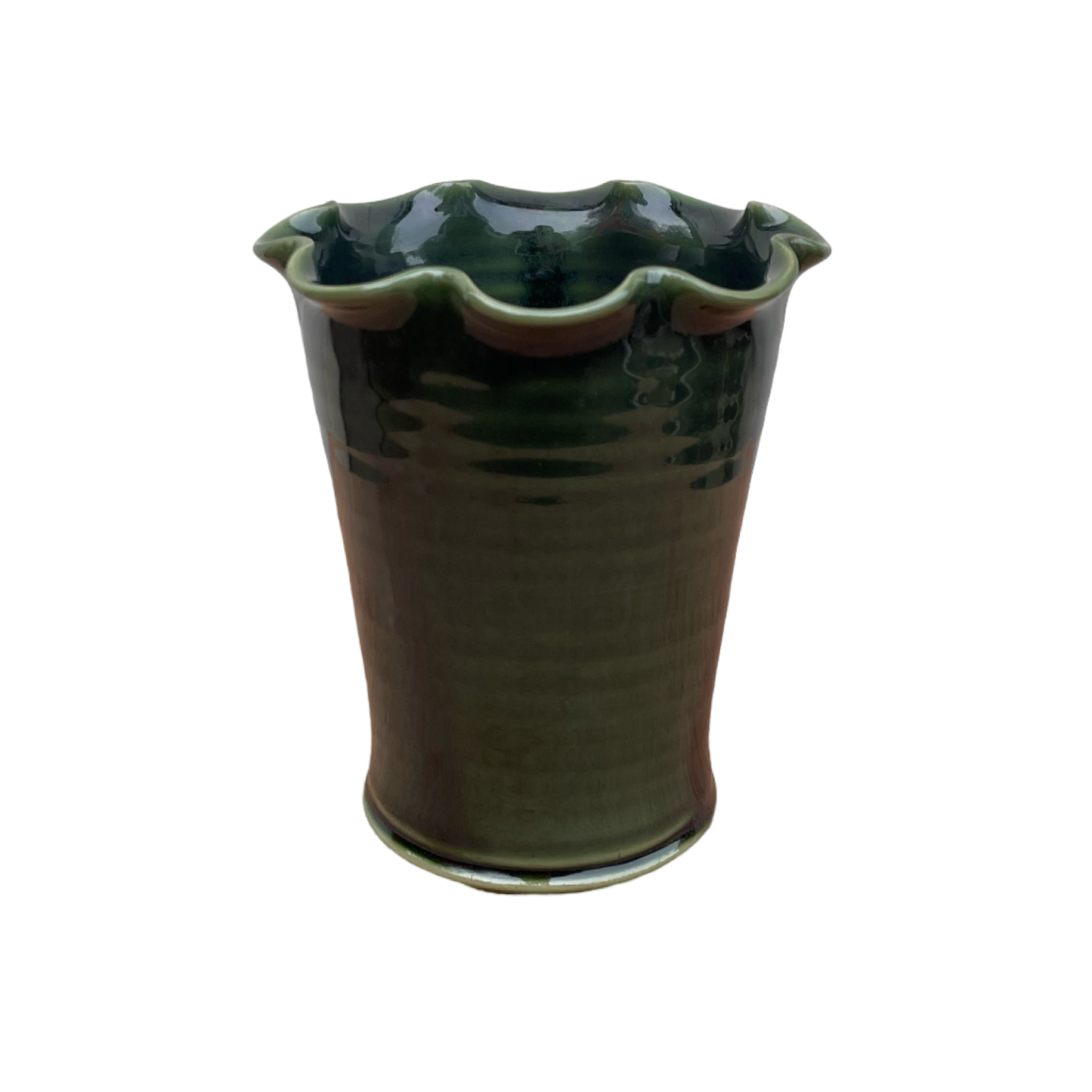 Emerald Green Vase - Small